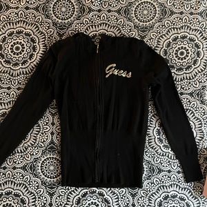 G by Guess zip up hoodie sweater.
